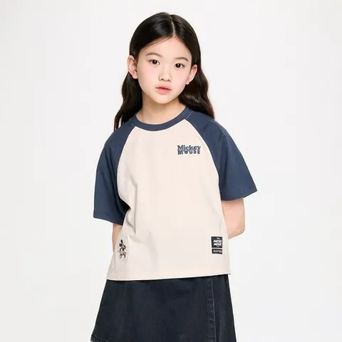 젤리스튜디오 디즈니 미키 마우스 조이풀워킹레글런 티셔츠