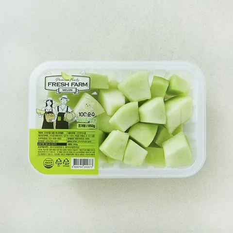 프레쉬팜 달콤 허니듀메론, 850g, 1개