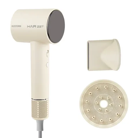 휴스톰 BLDC 볼륨 디퓨저 헤어 드라이어 BLDC-SB 1600W, 옐로우 베이지