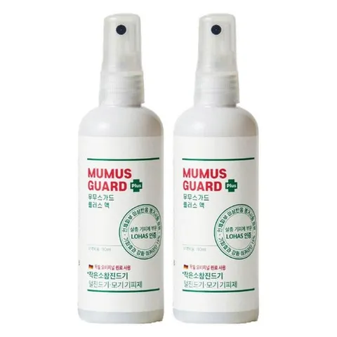무무스가드 플러스 진드기 모기기피제, 110ml, 2개