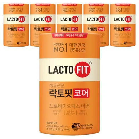 락토핏 정품 코어 유산균 60p