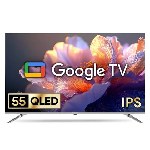 [10% 환급가전] 더함 4K UHD QLED 구글 OS TV, 139cm(55인치), NA551QLED SMART HOME60 24K1, 스탠드형, 고객직접설치
