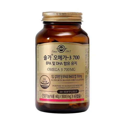 솔가 오메가3 700, 60정, 72g, 1개