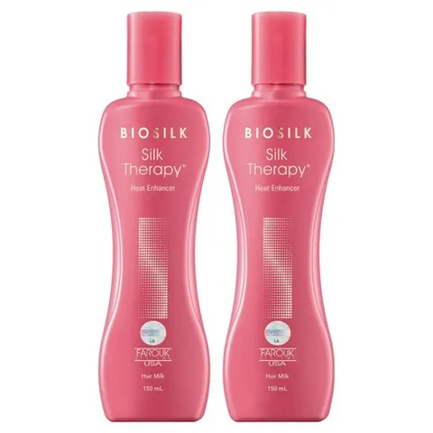 실크테라피 히트 인핸서 모발 강화 헤어 밀크, 150ml, 2개