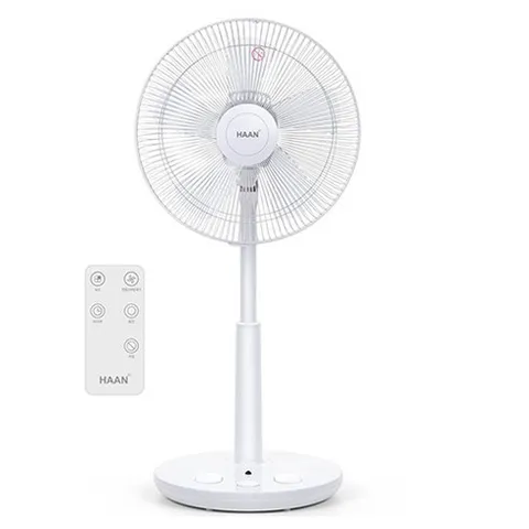 한경희생활과학 초미세풍 발터치 리모컨 선풍기, HAAN-HDC230(화이트)