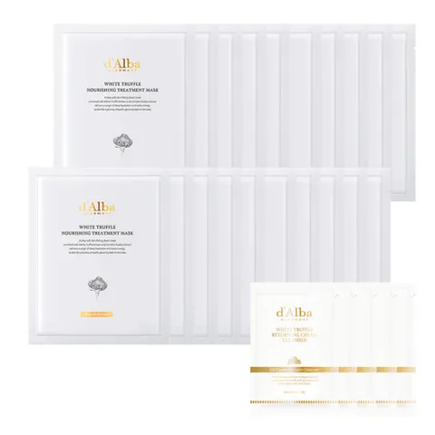 달바 화이트 트러플 너리싱 트리트먼트 마스크 25ml 20p 세트, 1개