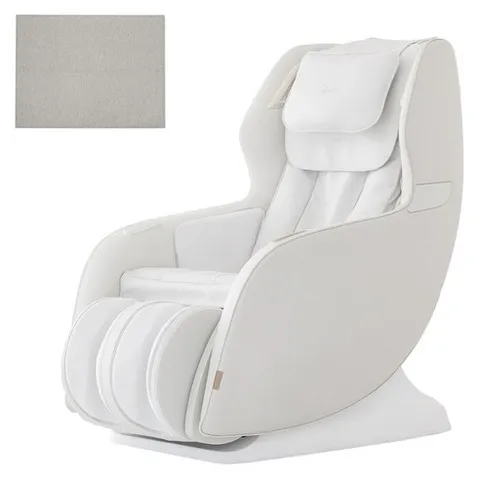 리쏘 벨라3 안마의자 + 전용 러그 세트 방문설치, LSB-2900, 화이트 + 그레이