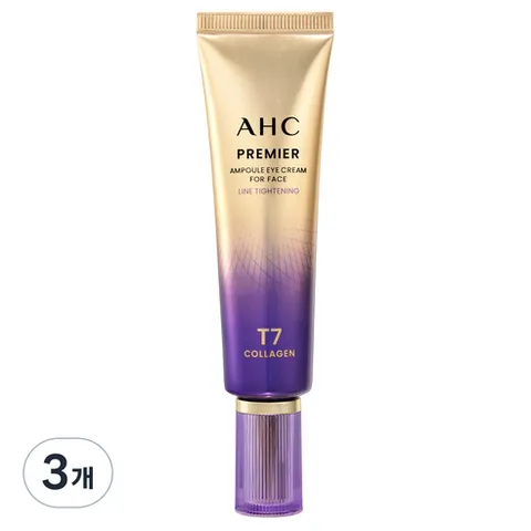 AHC프리미어 라인 타이트닝 앰플 인아이크림, 60ml, 3개