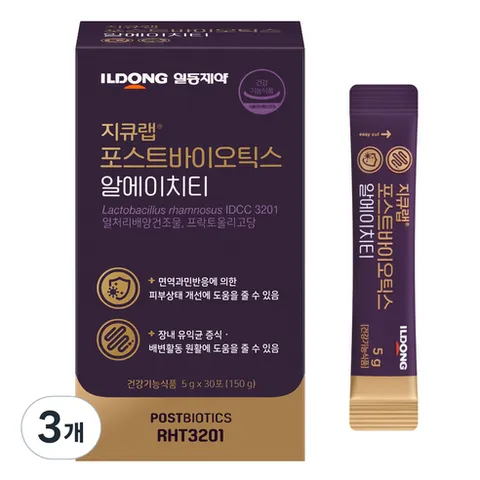 지큐랩 포스트바이오틱스 알에이치티 30p, 150g, 3박스