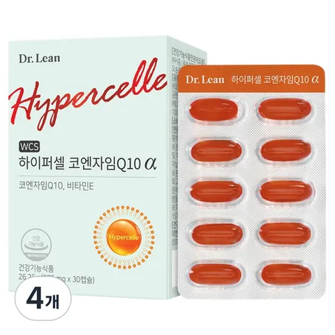 닥터린하이퍼셀코엔자임Q10알파 26.25g, 30정, 4개