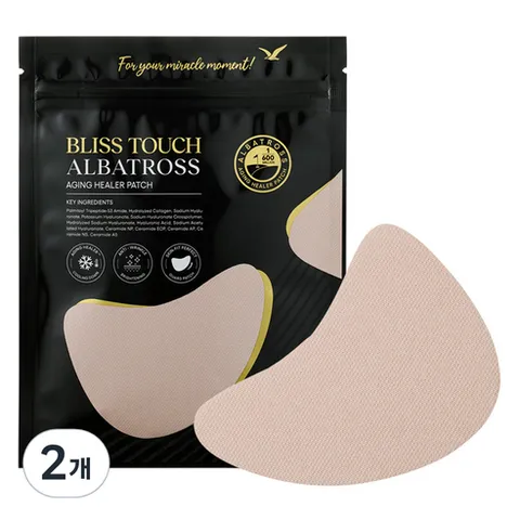 본에스티스 블리스터치 알바트로스 에이징 힐러 패치, 2개, 4개입