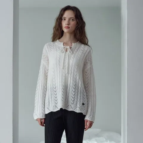 쥬시쥬디 여성용 스카시 케이블 니트 JZKT721E