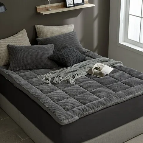 에어룸 자가발열 양털 토퍼, 차콜, 5cm