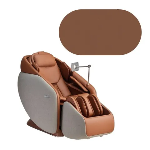 세라젬 파우제 M10 안마의자 + 러그 세트 방문설치, CGM EMCG-2403, 브라운