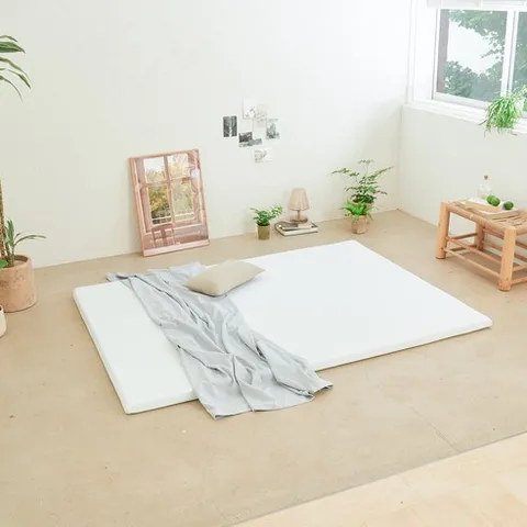 지누스 냉감 메모리폼 토퍼, 5cm