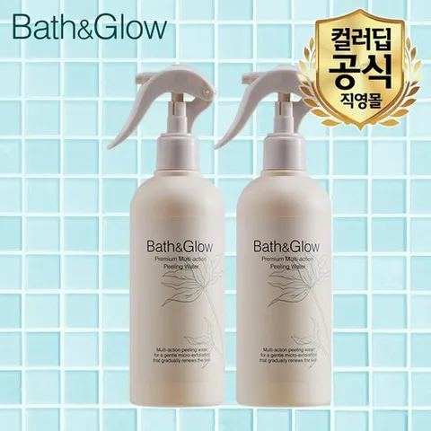 컬러딥공식몰 배쓰앤글로우 필링워터 만다린향 2통, 2개, 280ml