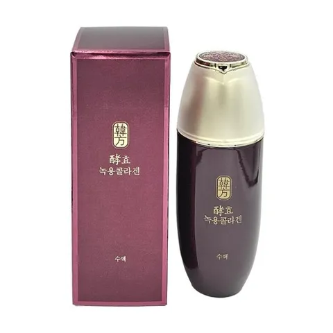 수려한 효 녹용콜라겐 수액 140ml 스킨 토너, 1개