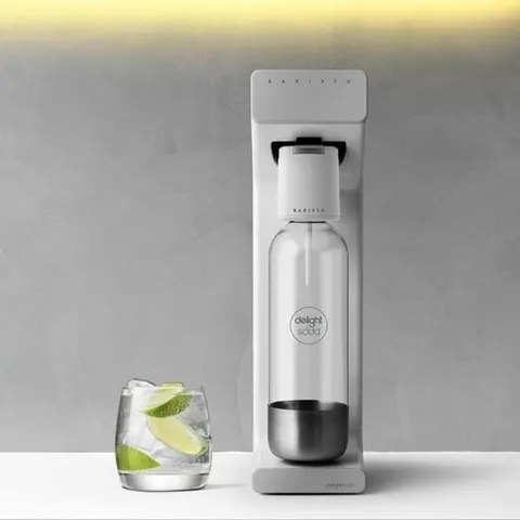 (딜라이트소다) 탄산수 제조기 바리스타(BARISTA) 화이트, 딜라이트소다 탄산수 제조기 바리스타
