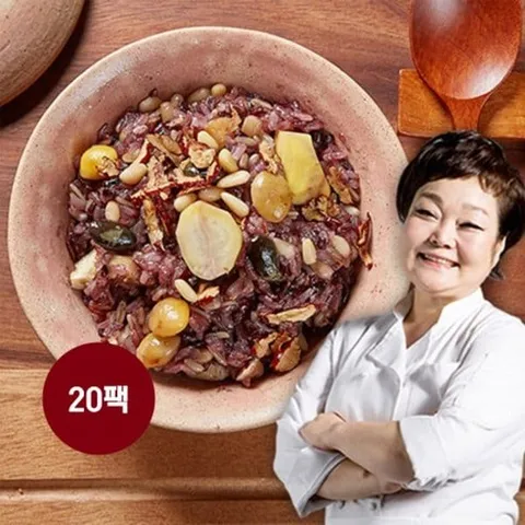 빅마마 이혜정의 꽉찬 수제 영양밥 (20팩), 빅마마 이혜정의 꽉찬 수제 영양밥 20팩, 20개