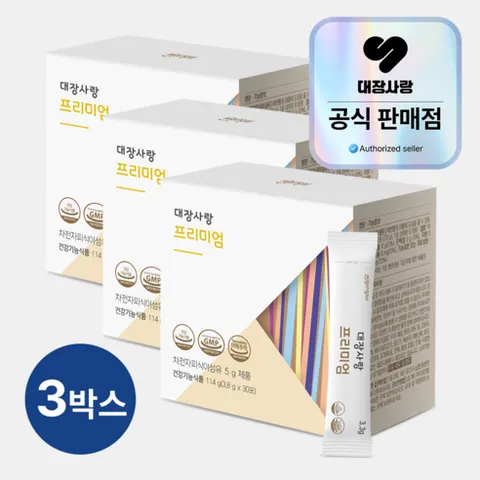미궁365 대장사랑 프리미엄 차전자피 식이섬유, 114g, 3박스