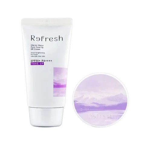 뷰티피플 철벽녀 리프레쉬 빙하수 퓨어 톤업 유브이 크림 50ml+선쿠션 12g, 1개
