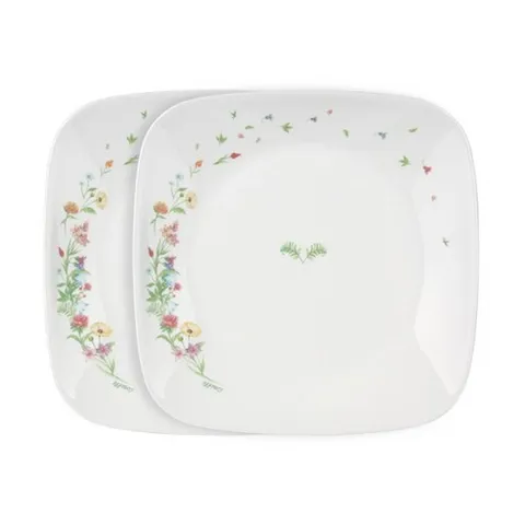 코렐 야생화 사각대접시2p세트(null)
