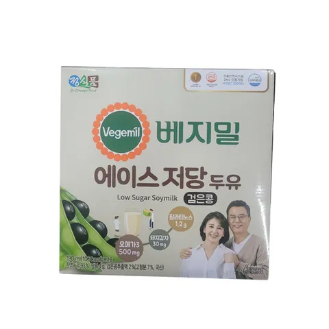 베지밀 무설탕 두유 저당 당뇨식 당뇨 환자 간식 190ml