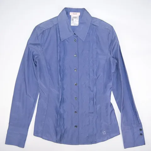 자바구제 144.라우렐Laurel 실크남방블라우스/중고/여성 US4