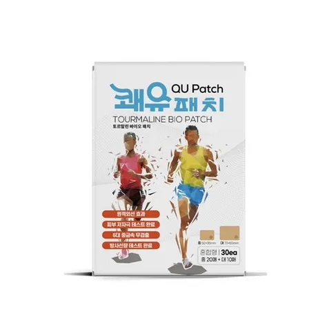 쾌유패치 혼합형 스포츠 통증, 1개, 30매
