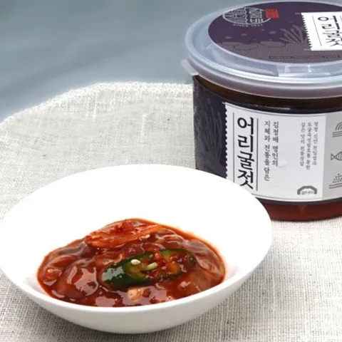 굴다리식품 김정배 명인젓갈 어리굴젓, 1개, 250g