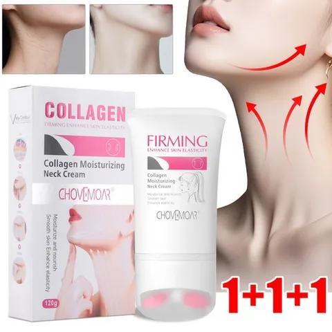 [ 넥 크림 목 주름 1위] 목주름 크림 넥크림 넥 크림 목 주름 1위 콜라겐 크림 주름개선크림 탄력크림 목주름 패치 6종펩타이드/목주름개선/탄력케어, 3개, 120g