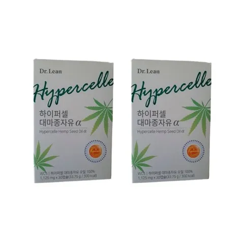 하이퍼셀 대마종자유 오일 알파 2개 닥터린 냉압착 대마씨 기름 햄프씨드