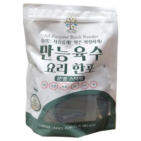 만능육수 요리한포 4gx90포 코스트코, 360g, 1개