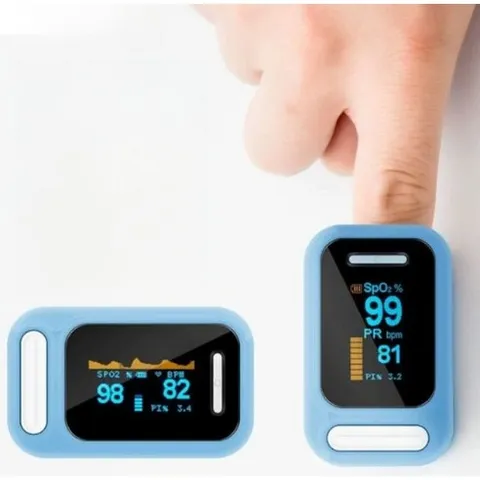 스마트 심박수 가정용 혈압계 맥박 측정기 손가락 손목, YK-83B2 체온계+해열 패치