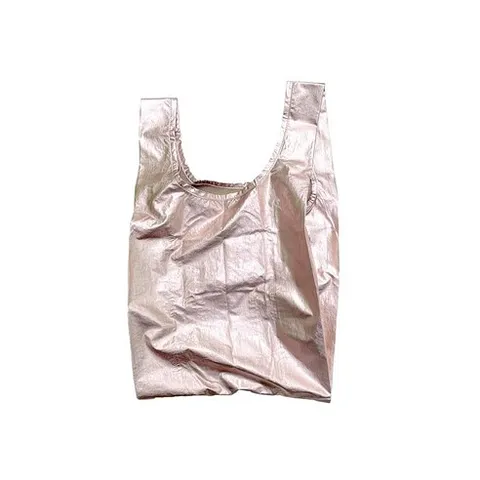 BABY BAGGU 메탈릭 에코백