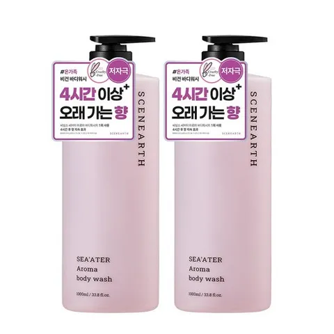 씨널스 씨어터 아로마 퍼퓸 보습 바디워시, 2개, 1L