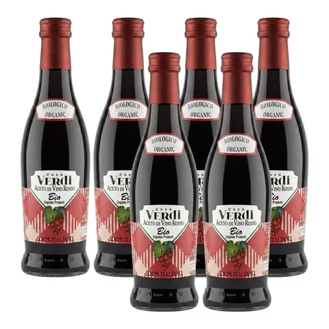 카사베르디 유기농 레드와인 비니거 발효식초 500mlX6병, 6개, 500ml