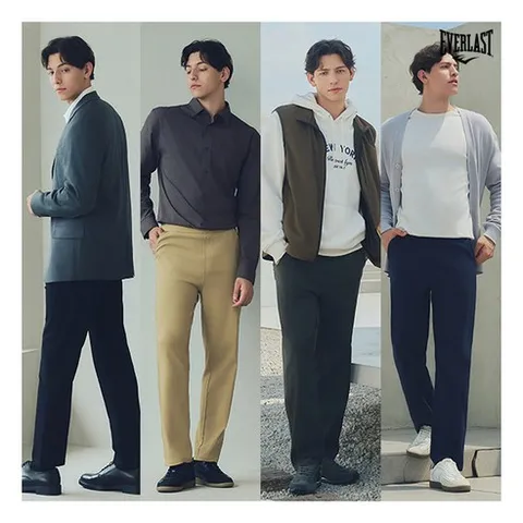 [에버라스트] () 25FW 남성 올데이 릴렉스핏 밴딩 팬츠 4종