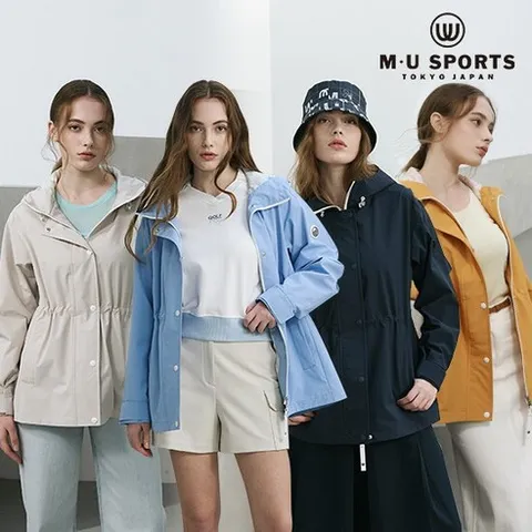 엠유스포츠 26SS 여성 벤틸레이션 웨더자켓 1종