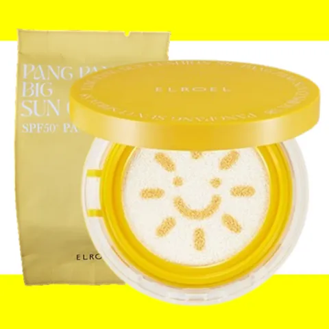 엘로엘선쿠션 S8 2024 시즌8 팡팡 빅썬쿠션 25g 리필 온가족 스마일, 리필 25g, 1개