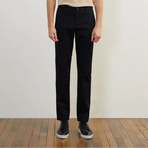 쿨트 703 클래식 밴딩 치노 팬츠 블랙 227646
