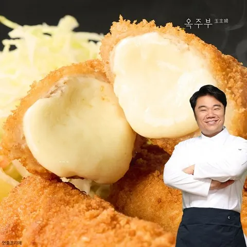 옥주부 치즈 돈까스 10팩 + 돈까스 소스 10팩, 10개, 100g