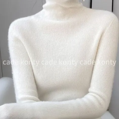 cade konty고비 겨울 스웨터 폴라니트 여성 가을 캐시미어니트 캐시미어니트티cade konty