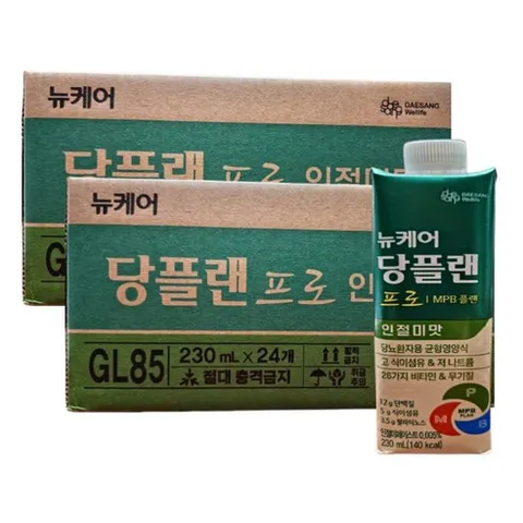 뉴케어 당플랜 프로 인절미맛, 230ml, 48개