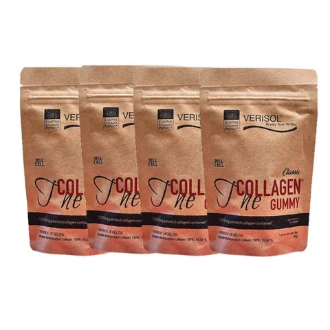 베리솔 더 콜라겐 구미(gummy) 기능성 비오틴 엘라스틴 저분자콜라겐 펩타이드 효능, 4개, 21정