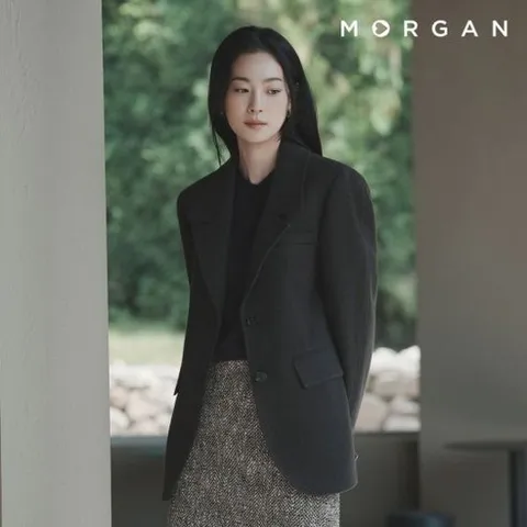 모르간 26FW 아틀리에 트윌 울 재킷