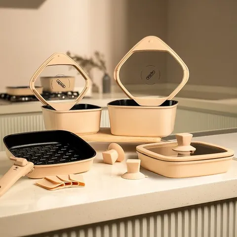 보오글 프리미엄 쿡웨어 [11종], 라떼 베이지