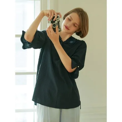 마르조 시어서커 블라우스 VASFB032
