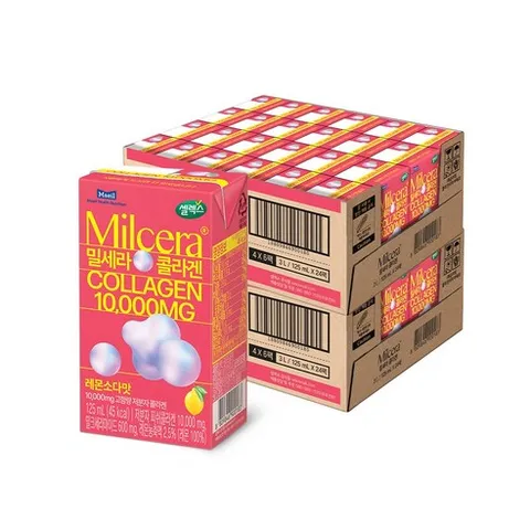 셀렉스 밀크세라마이드 콜라겐 10000, 125ml, 48개