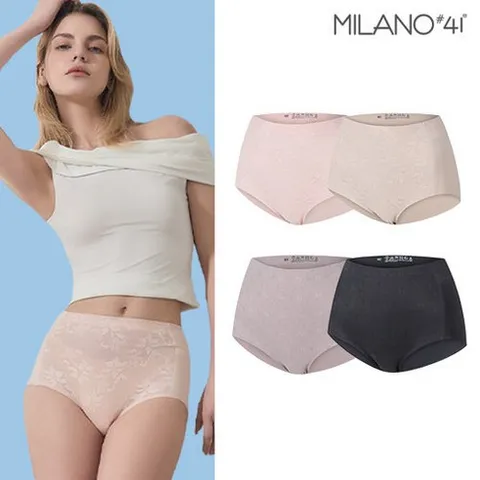 Milano#41 하이테크 레이스 쏙쏙 누디 팬티 4종시즌4-1차